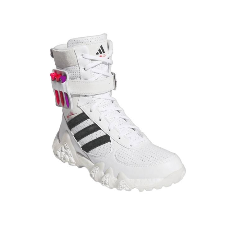 adidas Codechaos Boot Spikeless Golf Shoe Jay3lle Cloud White (W) Angle 2