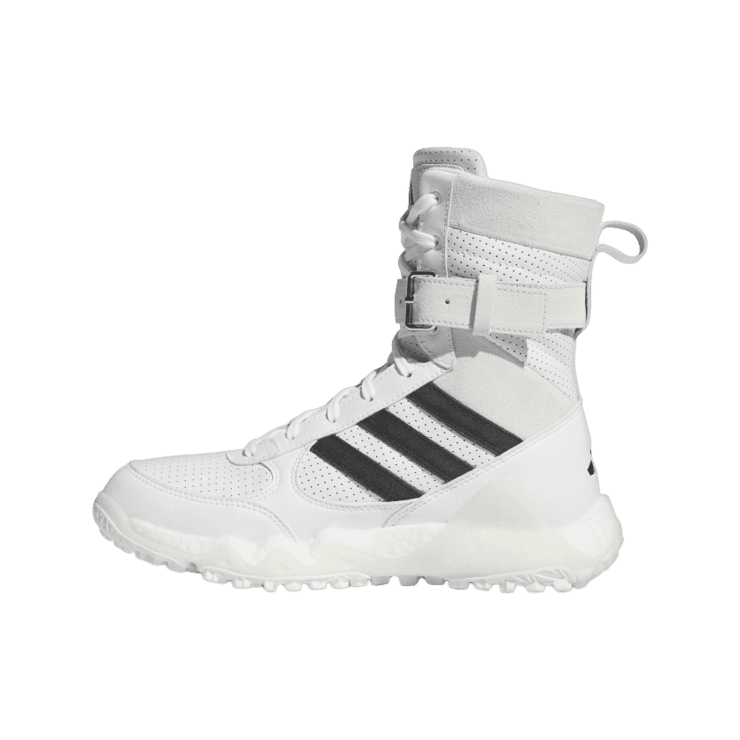 adidas Codechaos Boot Spikeless Golf Shoe Jay3lle Cloud White (W) Angle 4