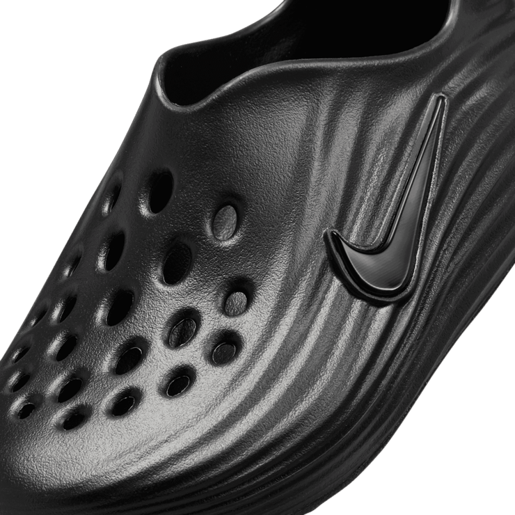 Nike ReactX Rejuven8 Triple Black (GS) Angle 4