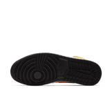 Jordan 1 Mid University Gold Black Angle 0