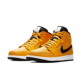 Jordan 1 Mid University Gold Black Angle 2