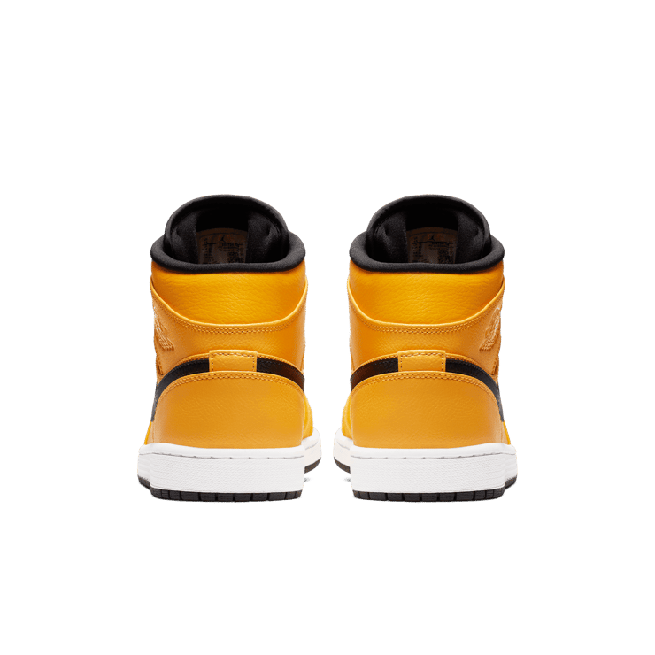 Jordan 1 Mid University Gold Black Angle 3