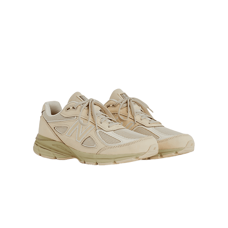 New Balance 990v4 Made in USA Macadamia Nut Angle 2