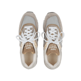 New Balance 997 Made in USA Light Mushroom Mirage Grey Angle 0