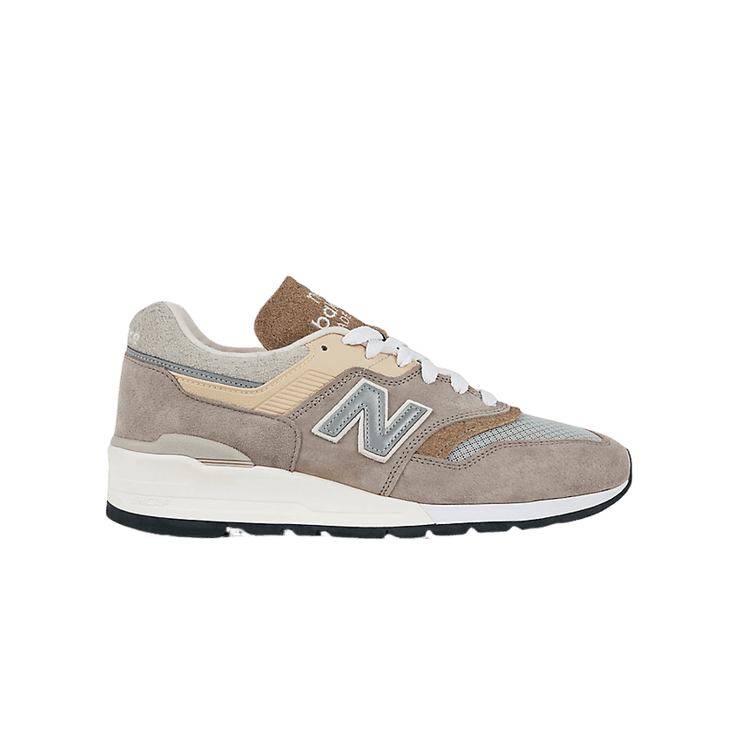 New Balance 997 Made in USA Light Mushroom Mirage Grey Angle 2