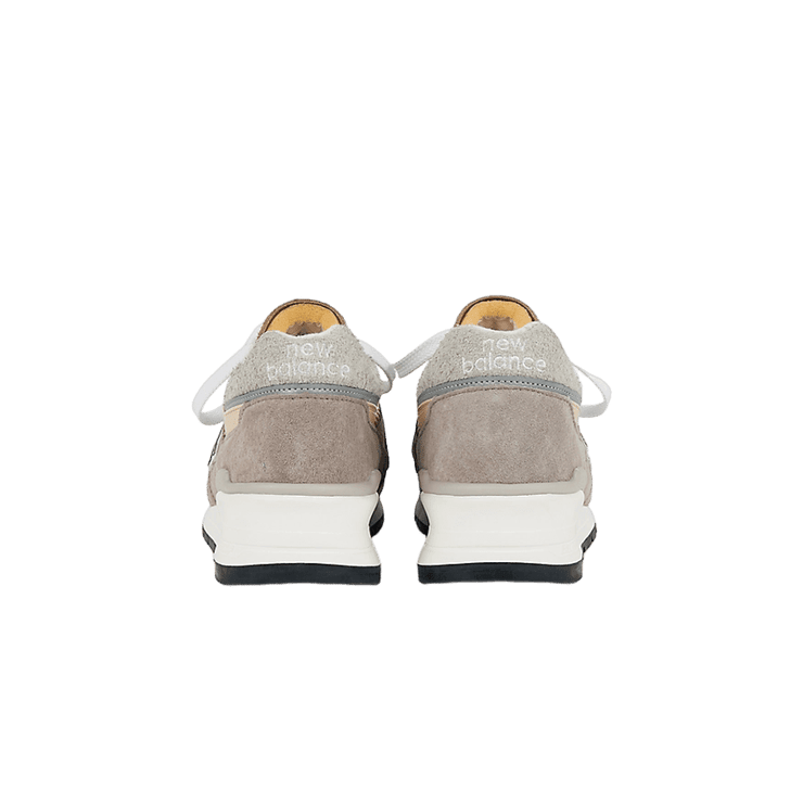 New Balance 997 Made in USA Light Mushroom Mirage Grey Angle 4