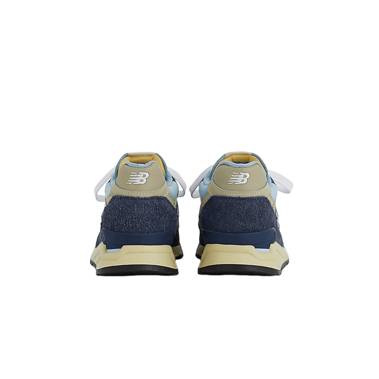 New Balance 998 Made in USA NB Navy Chrome Blue Angle 1