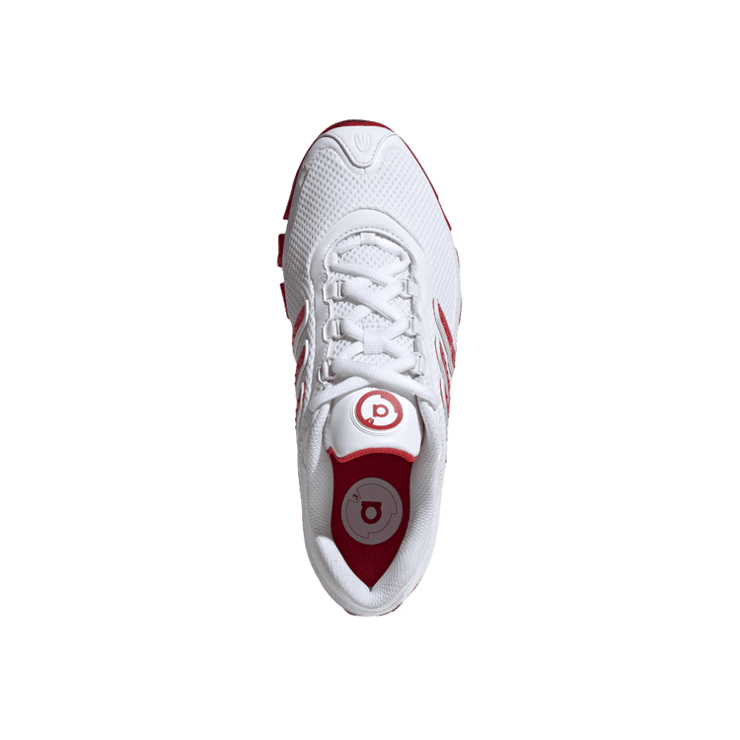 adidas Megaride White Red Angle 0