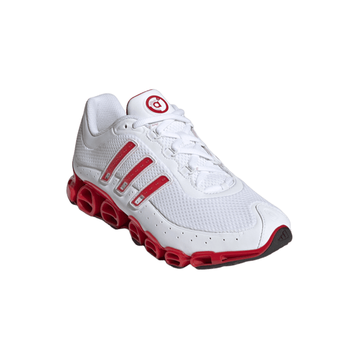 adidas Megaride White Red Angle 2