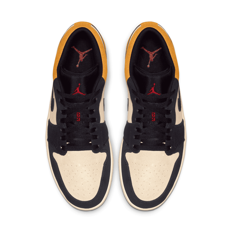 Jordan 1 Low Sail University Gold Black Angle 1