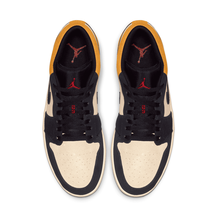 Jordan 1 Low Sail University Gold Black Angle 1