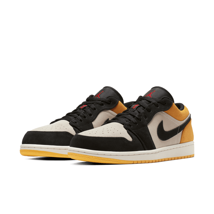 Jordan 1 Low Sail University Gold Black Angle 2