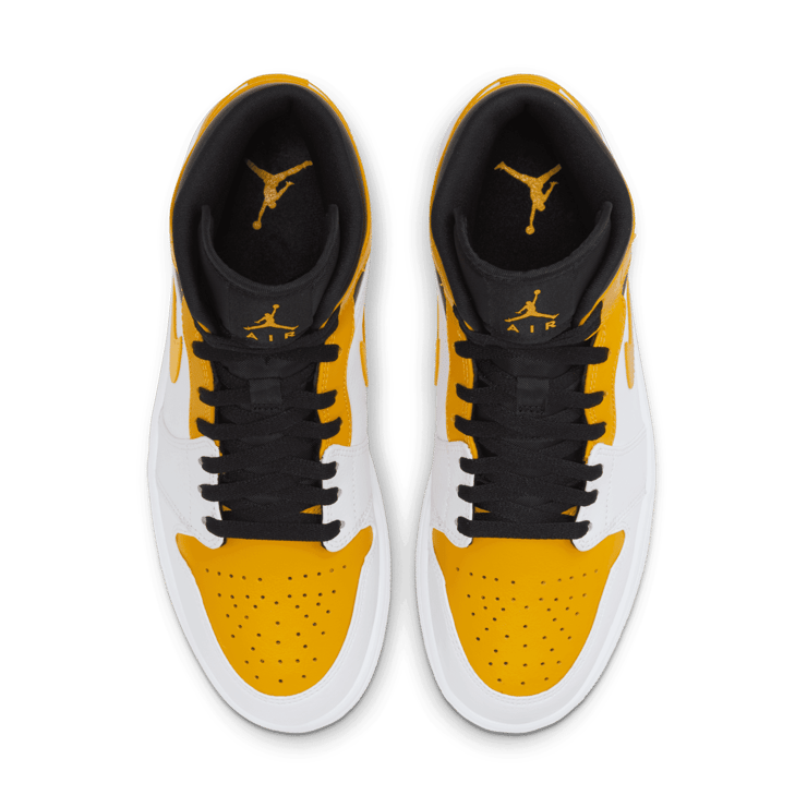 Jordan 1 Mid University Gold Angle 1