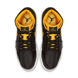 Jordan 1 Mid Black University Gold Angle 1