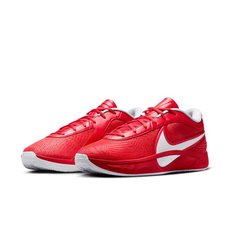 Nike Giannis Freak 6 TB University Red Angle 2