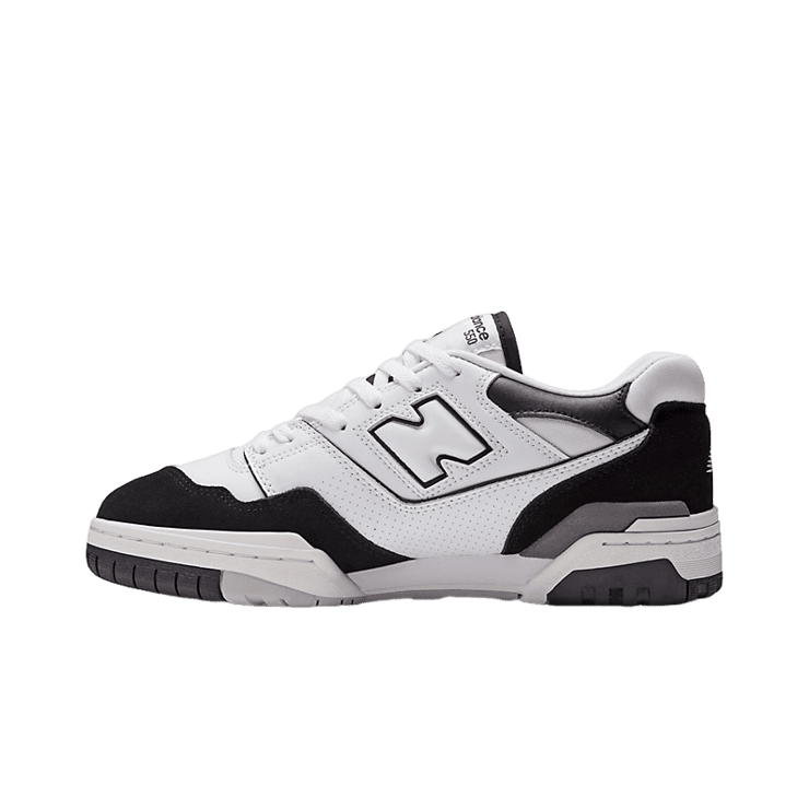 New Balance 550 White Black Rain Cloud Angle 0