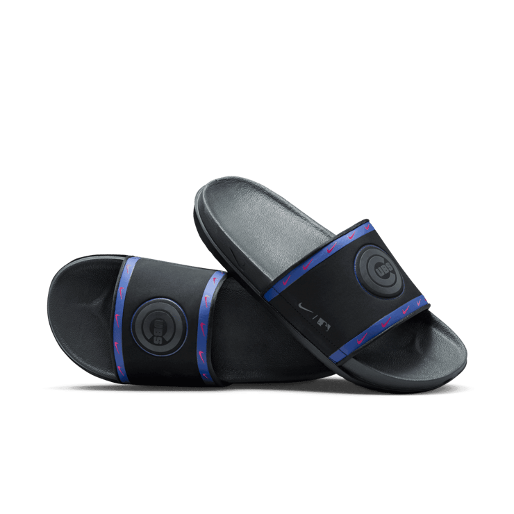 Nike Offcourt (MLB Chicago Cubs) Slides Angle 0