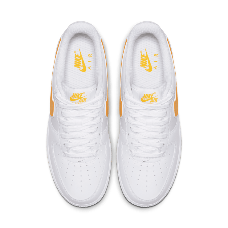 Nike Air Force 1 Low White University Gold Angle 1