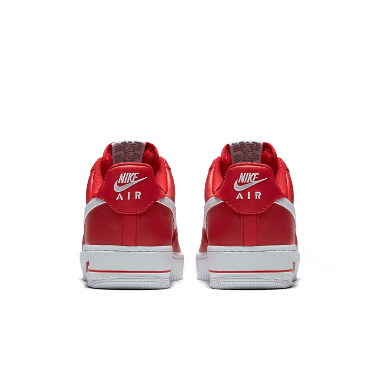 Nike Air Force 1 Low University Red White Angle 3