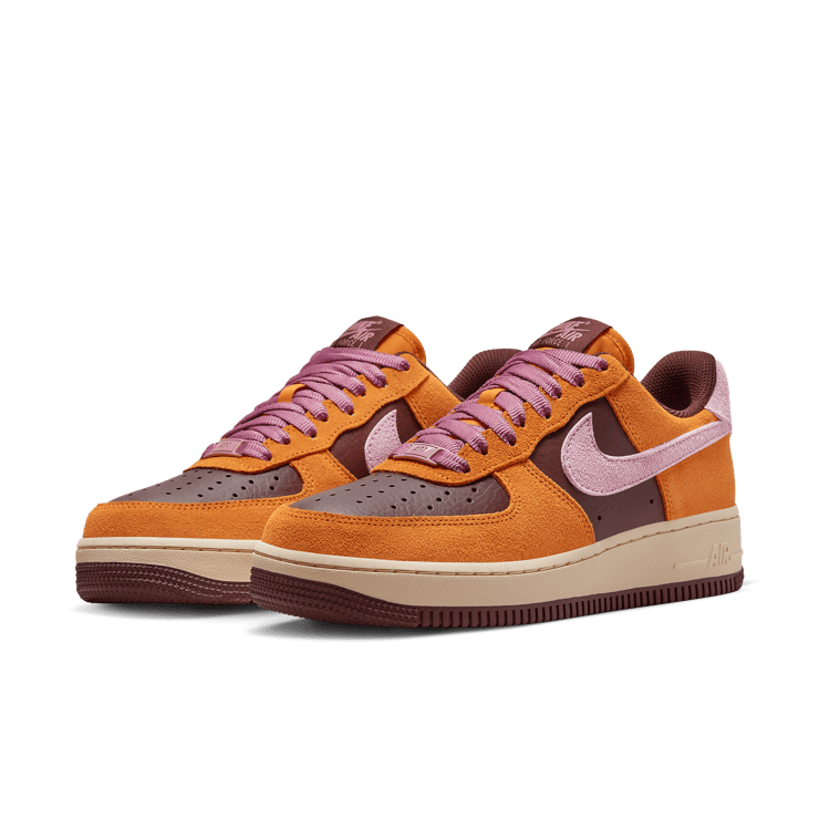 Nike Air Force 1 Low Magma Orange Elemental Pink Angle 2