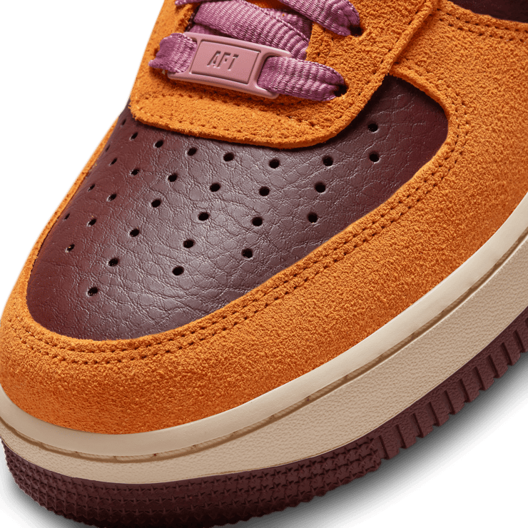 Nike Air Force 1 Low Magma Orange Elemental Pink Angle 4