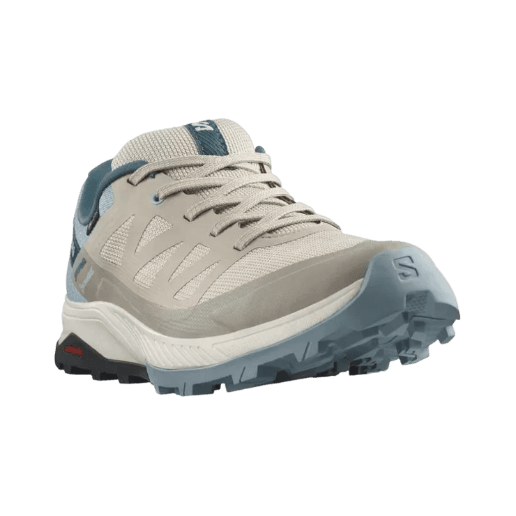 Salomon Outrise GTX Feather Grey Stone Blue (W) Angle 0