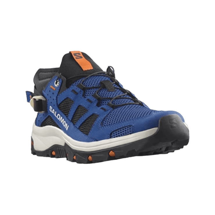 Salomon Techamphibian 5 Blue Black Angle 0