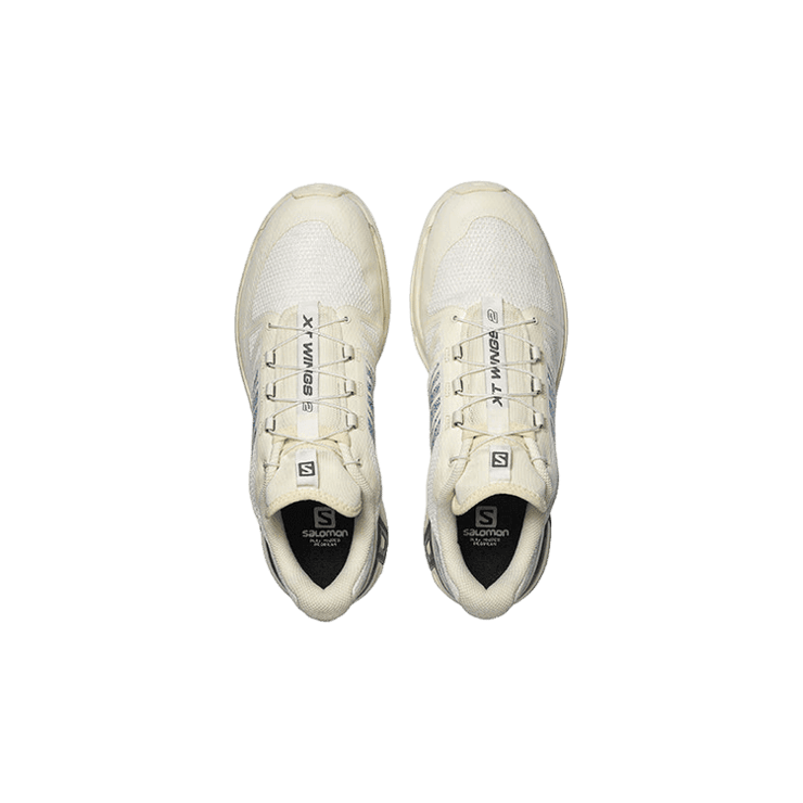 Salomon XT-Wings 2 Mindful Cream White Blue Angle 0