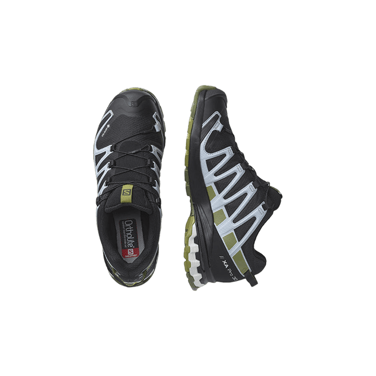 Salomon XA Pro 3D V8 GTX Black Green (W) Angle 0