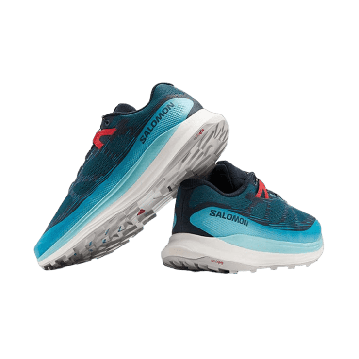 Salomon Ultra Glide 2 Blue Red Angle 0