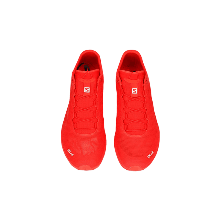 Salomon S-Lab Sense 7 Racing Red White Angle 0