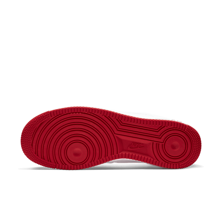 Nike Air Force 1 Low White University Red Angle 0