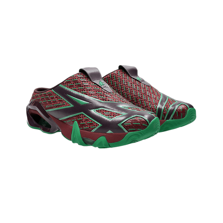 Asics Novalis Gel-Styrax Mule Kiko Kostadinov Maroon Angle 0