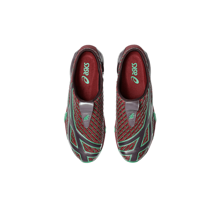 Asics Novalis Gel-Styrax Mule Kiko Kostadinov Maroon Angle 4