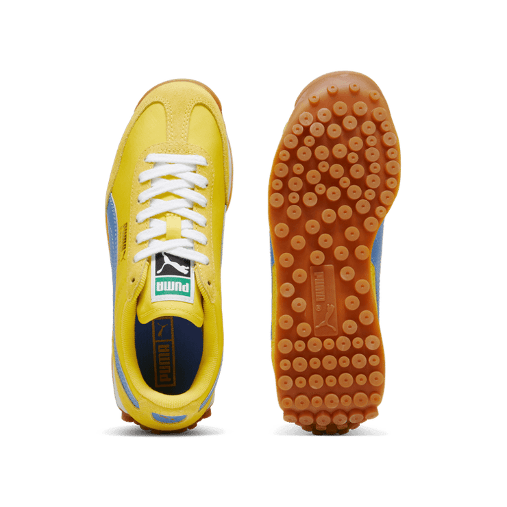 Puma Easy Rider Vintage Big Kid 'Speed Yellow Bluemazing' Angle 0