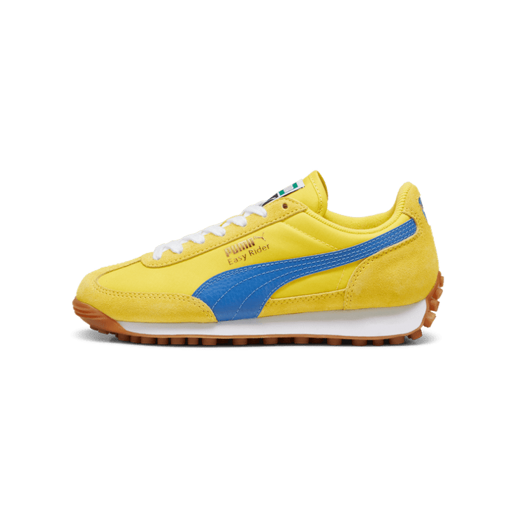 Puma Easy Rider Vintage Big Kid 'Speed Yellow Bluemazing' Angle 1