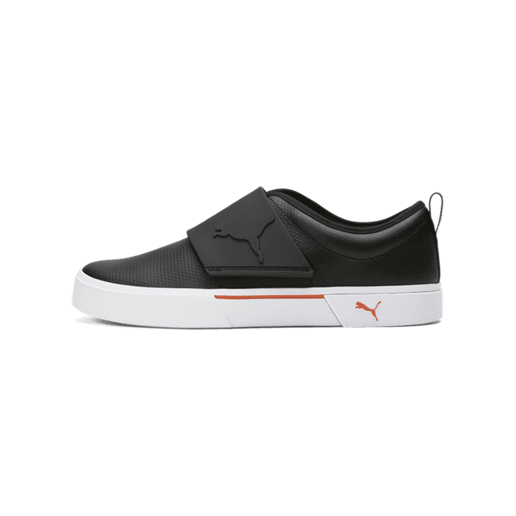 Puma El Rey II Slip On Perf Leather 'Black Chili Powder' Angle 1