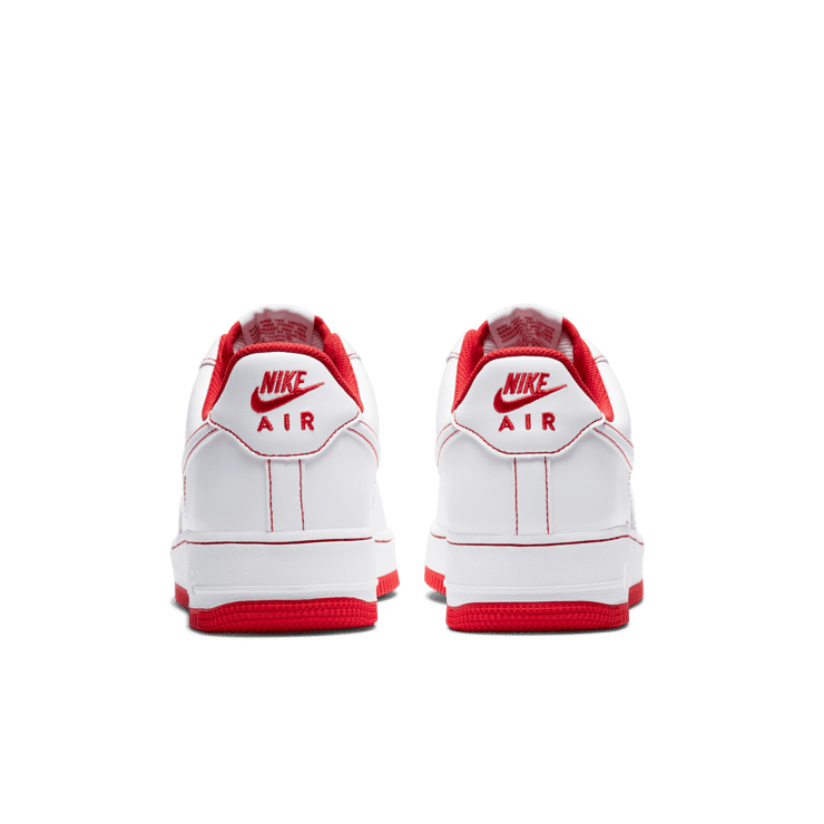 Nike Air Force 1 Low '07 White University Red Angle 3