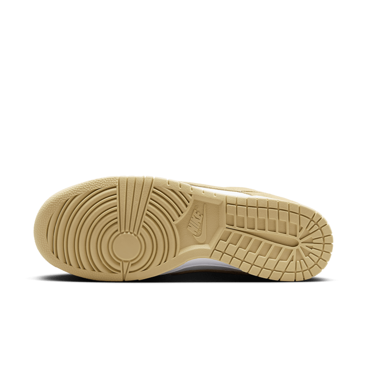 Nike Dunk Low Team Gold Suede Angle 0