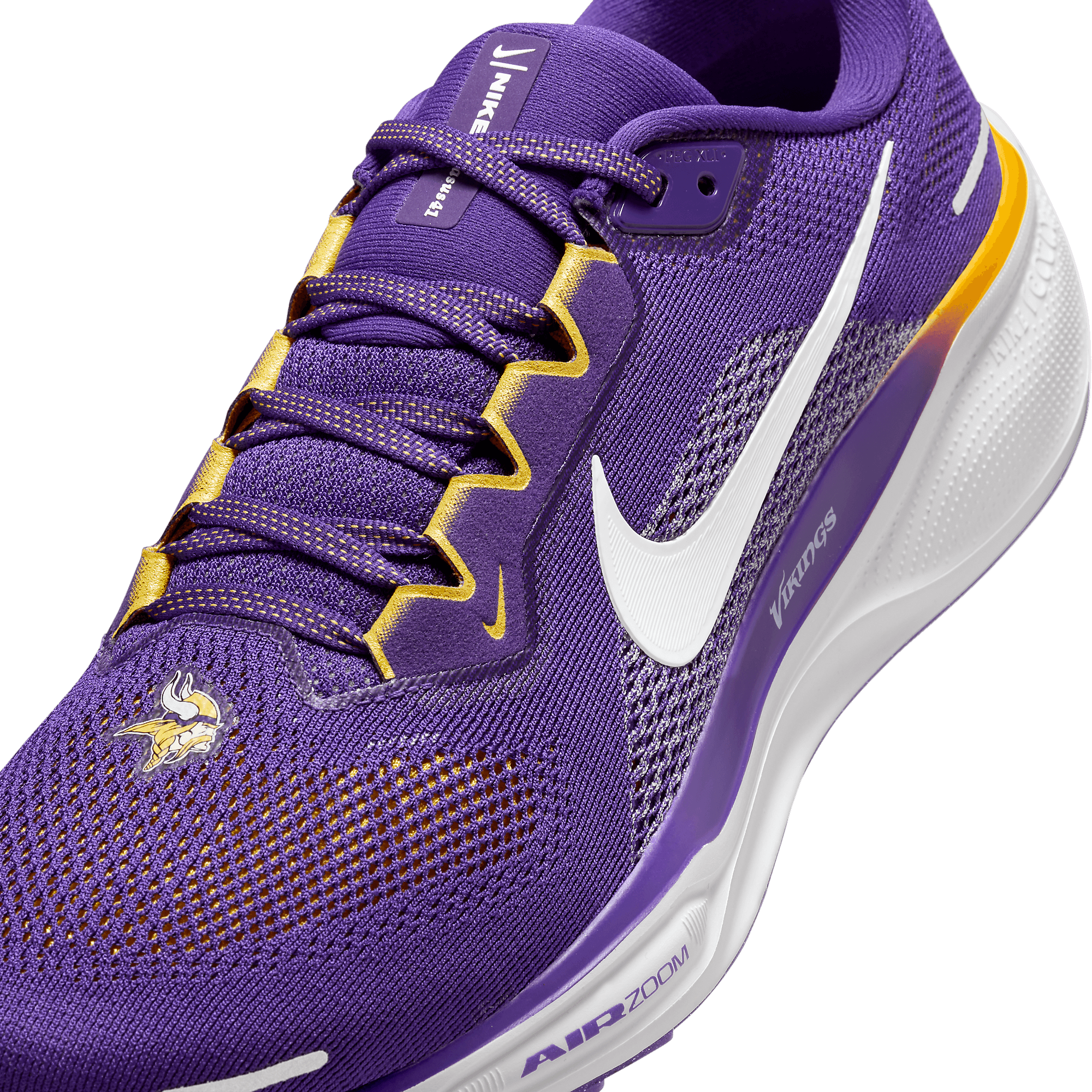 nike air zoom pegasus 36 in vikings purple and gold