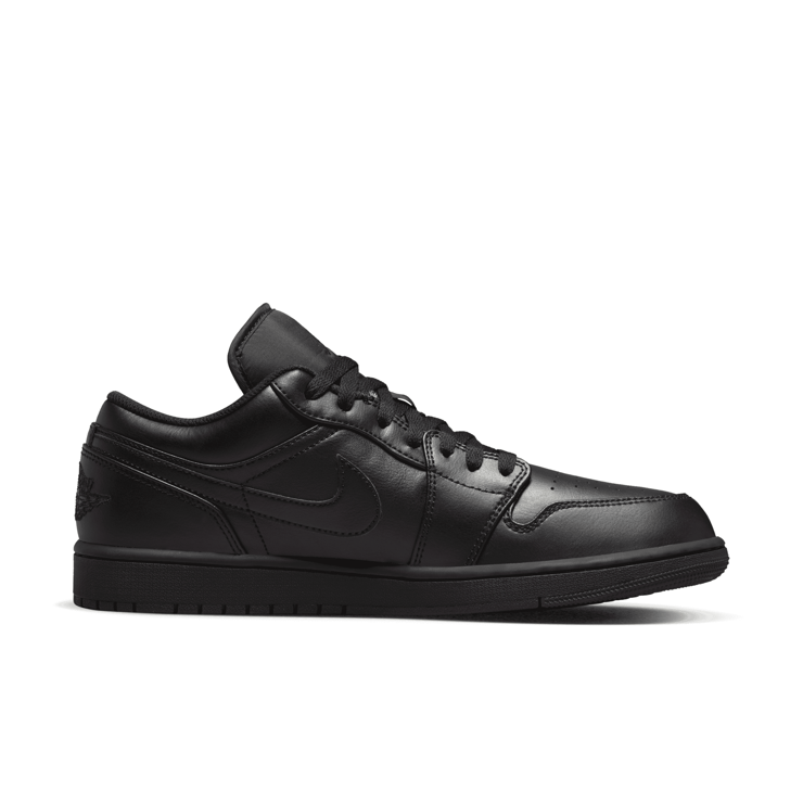 Jordan 1 Low Triple Black Angle 1