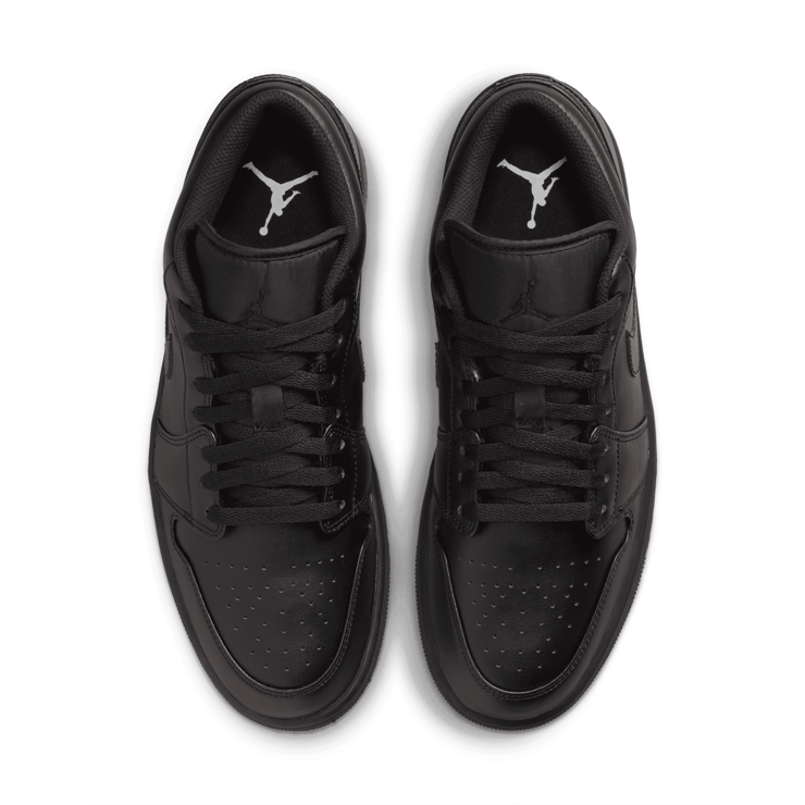 Jordan 1 Low Triple Black Angle 2