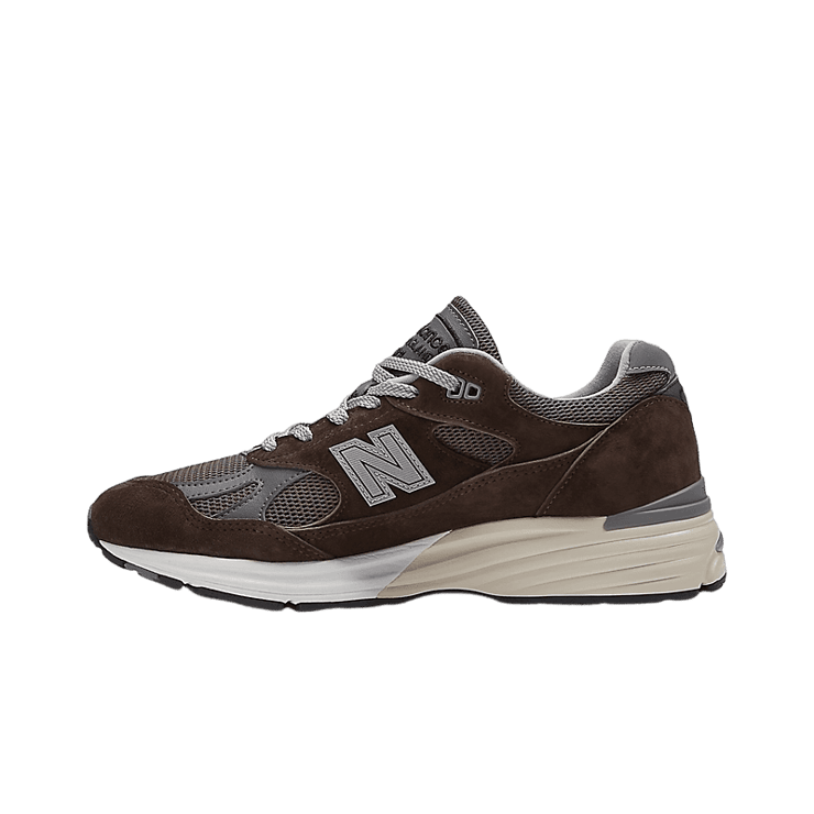 New Balance 991v2 Made in UK Pinecone Angle 0