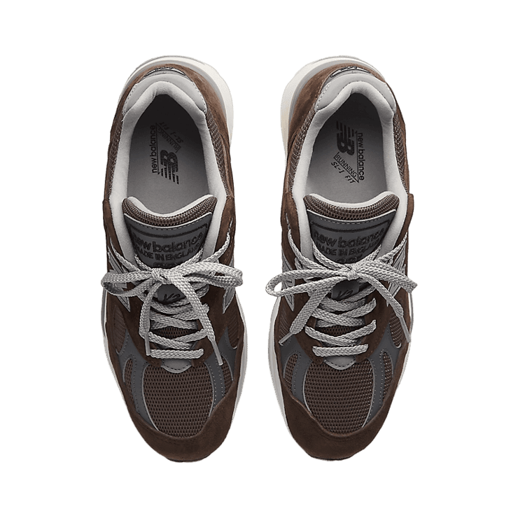 New Balance 991v2 Made in UK Pinecone Angle 1