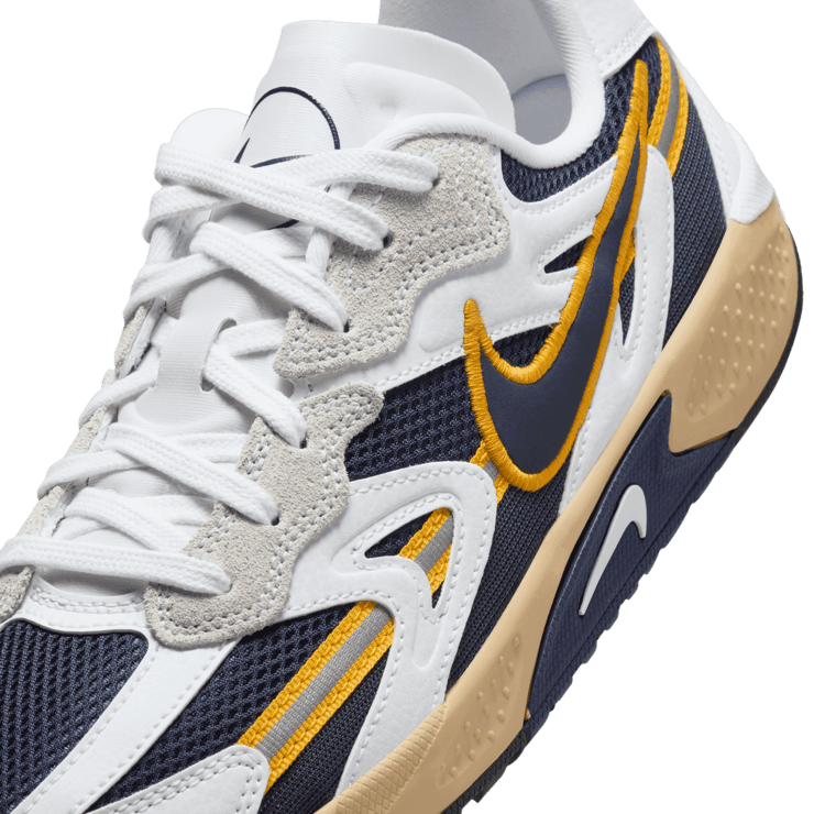 Nike Jam White Midnight Navy Gold (W) Angle 4