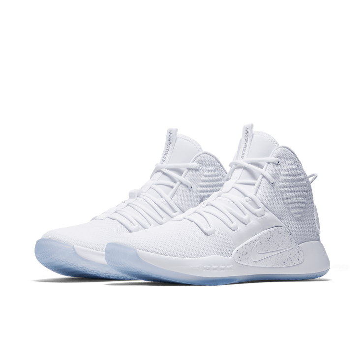 Nike Hyperdunk X White Angle 2