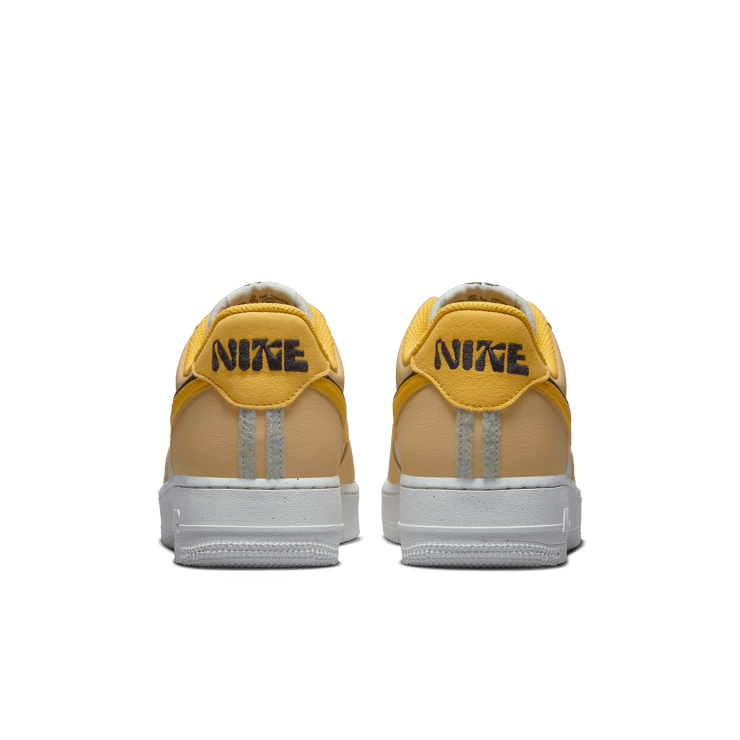 Nike Air Force 1 Low 82 Tan White Yellow Angle 3