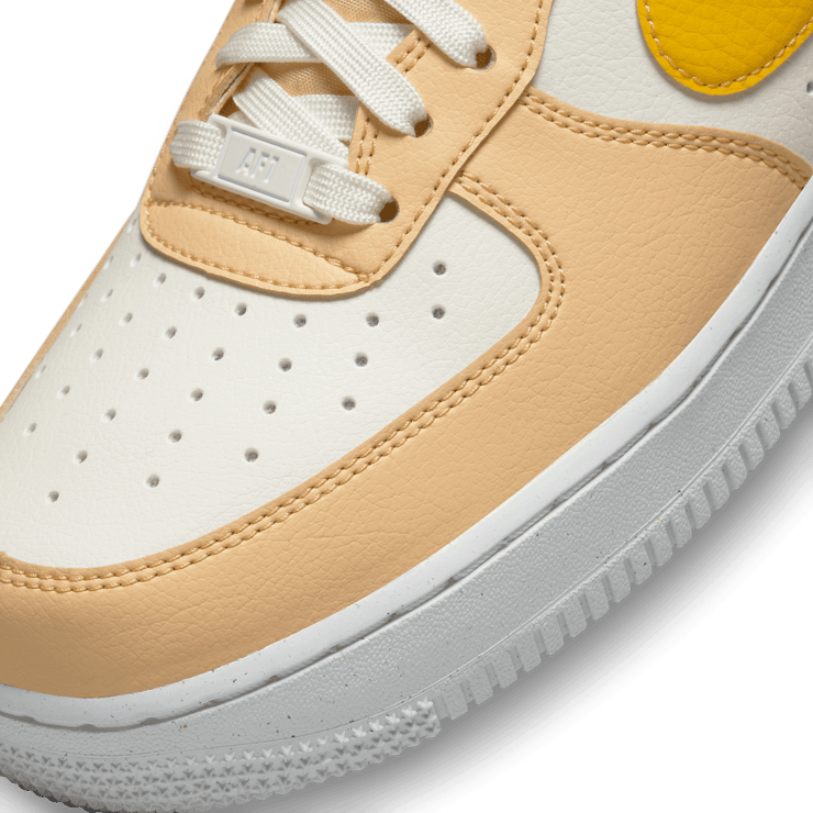 Nike Air Force 1 Low 82 Tan White Yellow Angle 4
