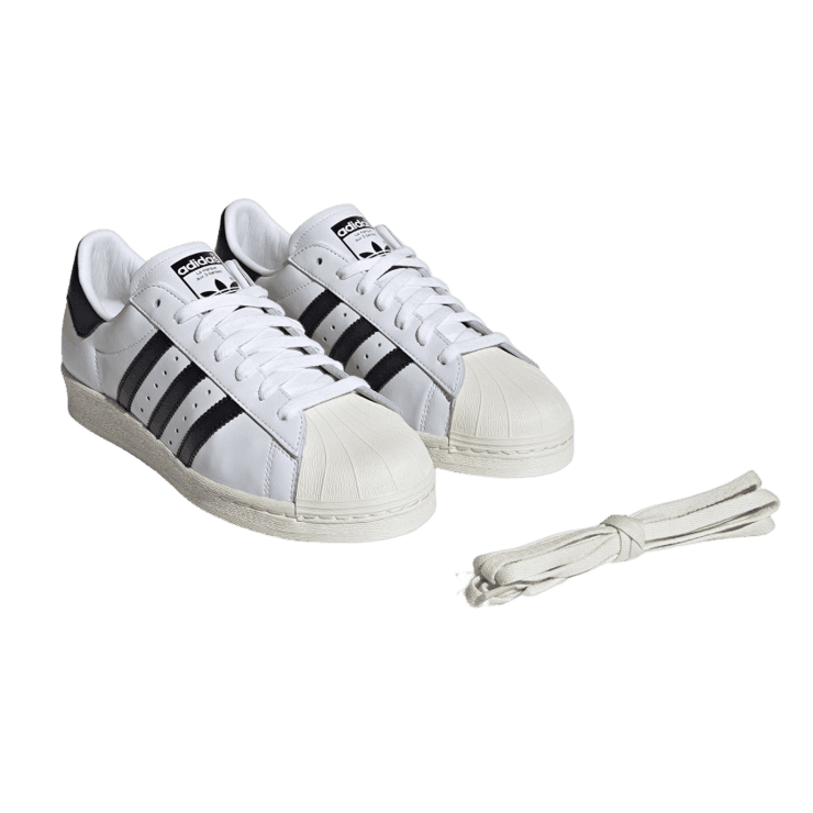 adidas Superstar 82 Cloud White Core Black Angle 6