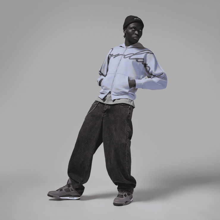 Air Jordan 4 Retro Cave Stone Angle 7